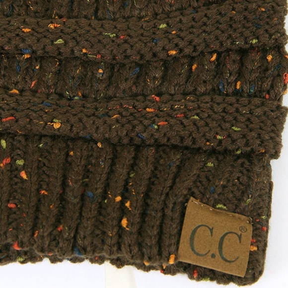 C.C 3pc Confetti Pony Beanie Gloves Scarves Set main image 6